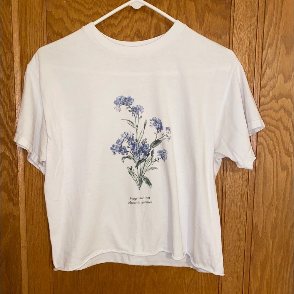 COPY - Brandy Melville Forget-me-not flower shirt